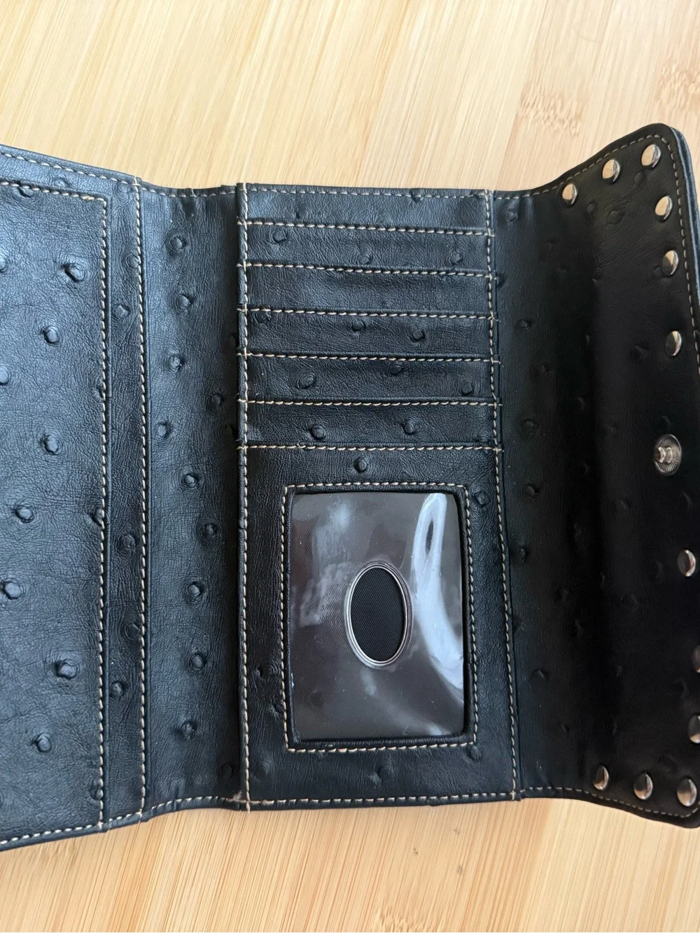 2000s Guess Ostrich Wallet